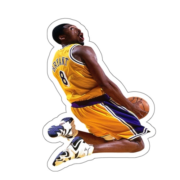 Lot of 3 Kobe Bryant Stickers La Lakers Decals NBA Stickers Phone Decals Kobe 24 - Picture 2 of 7